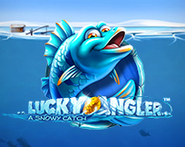 Lucky Angler: A Snowy Catch